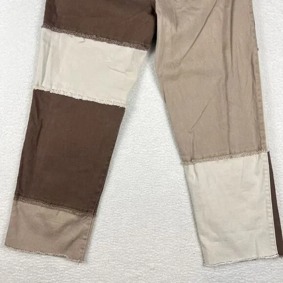 Hollister Jeans Womens Sz 31 Ultra High-Rise Dad Jean Patchwork Vintage‎ 90s Y2K - Picture 8 of 15